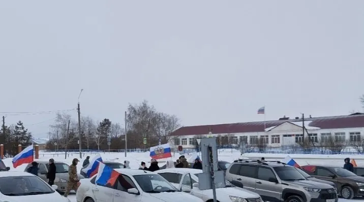 В Ерзовке состоялась акция "СВОих не бросаем"