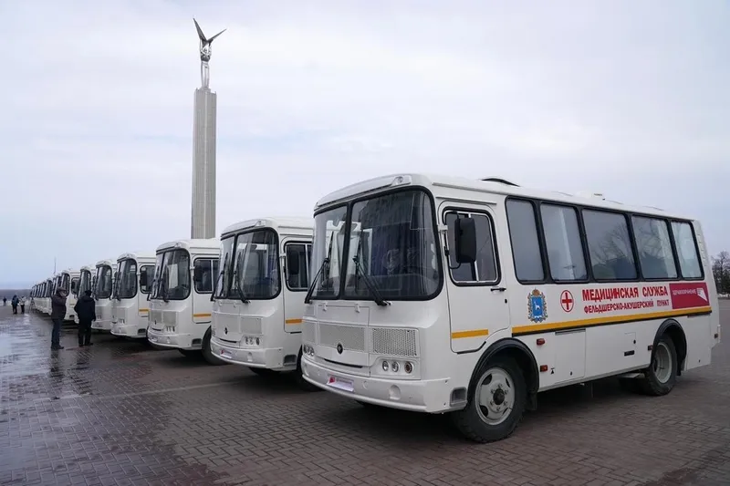 Жители Волжского района получили медицинскую помощь в передвижных ФАПах 
