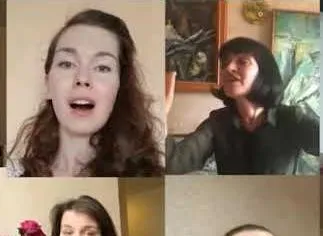 9 самарских актрис исполнили многоголосую белорусскую песню 