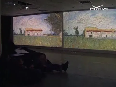 Ожившие полотна Ван Гога привезли в Автоград. Территория Тольятти