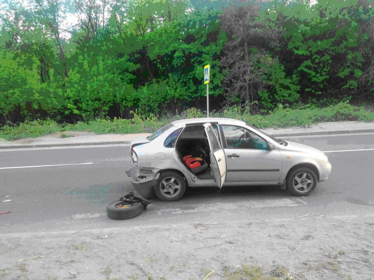 В Тольятти 20-летний парень на иномарке врезался в отечественное авто с ребёнком