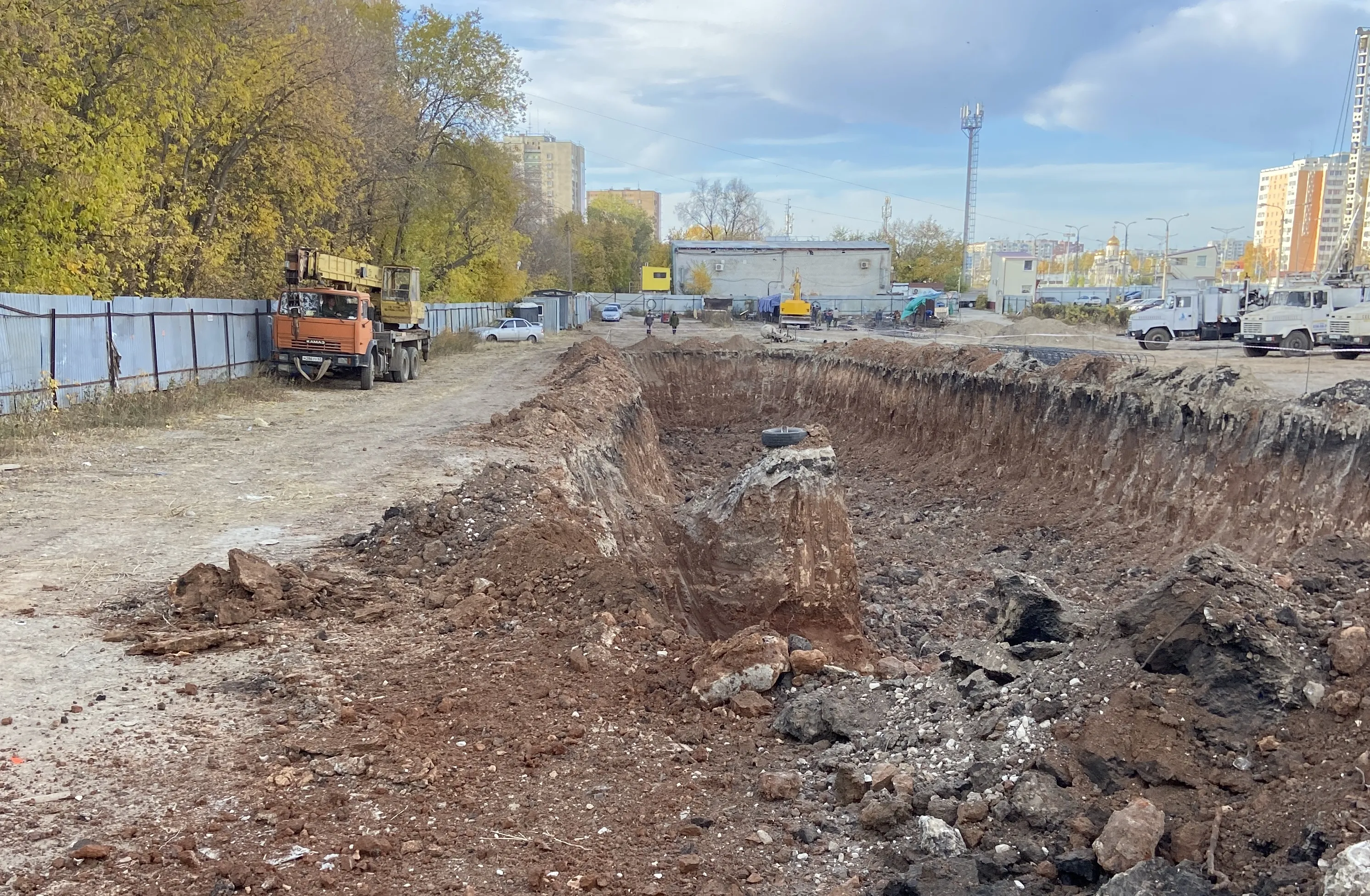 В Самаре на Московском шоссе началось строительство жилого комплекса из  четырёх высоток | СОВА - главные новости Самары