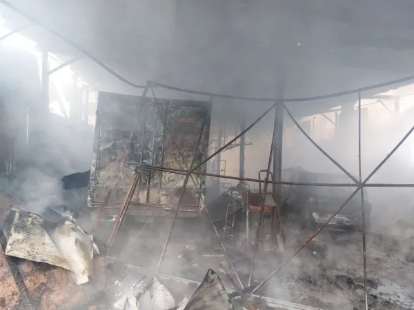 В Ставропольском районе 31 человек тушат частный дом на 200 "квадратов"