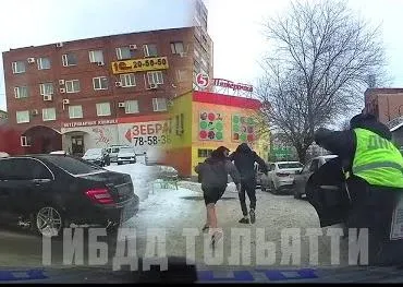 В Тольятти посреди бела дня поймали пьяного водителя