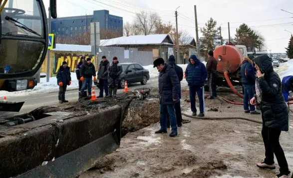 В Сызрани завершается работа над ликвидацией крупного порыва трубопровода