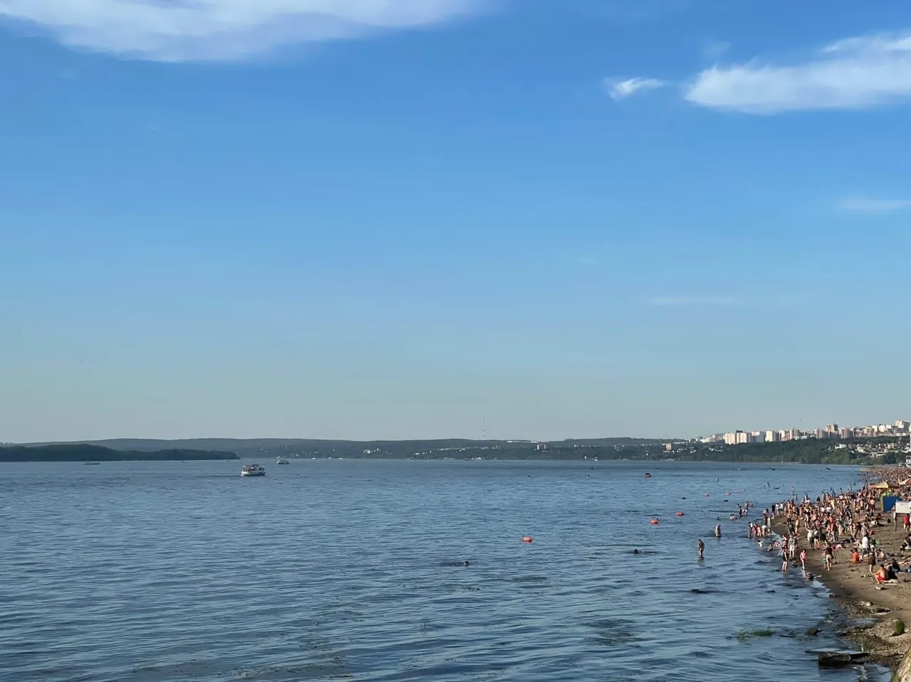 Температура волги сейчас