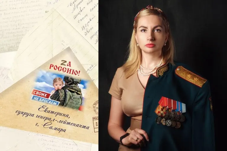 "Zа Россию!" – жёны военнослужащих из Самарской области организовали в Самаре уникальную фотовыставку