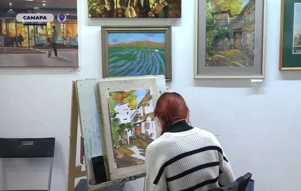 В Самаре проходит выставка живописных полотен "Краски осени"