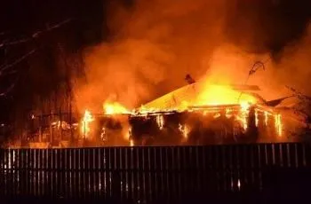 Во время пожара в Шенталинском районе погиб мужчина