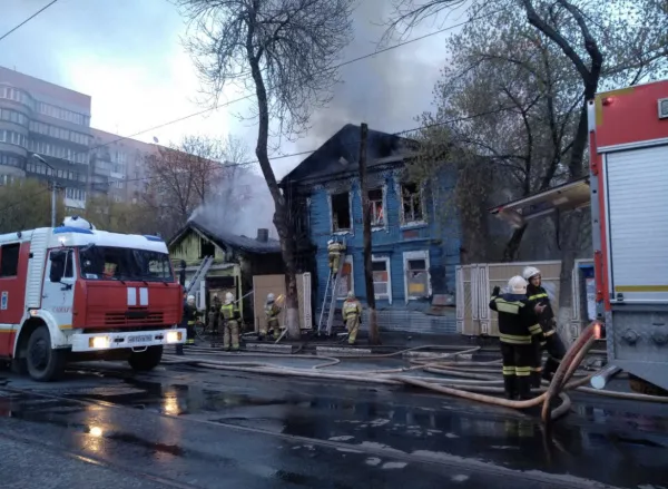 В Самаре потушили пожар на улице Галактионовской