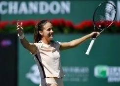 Дарья Касаткина вышла в полуфинал турнира в Индиан-Уэллсе, разгромив немку Ангелику Кербер