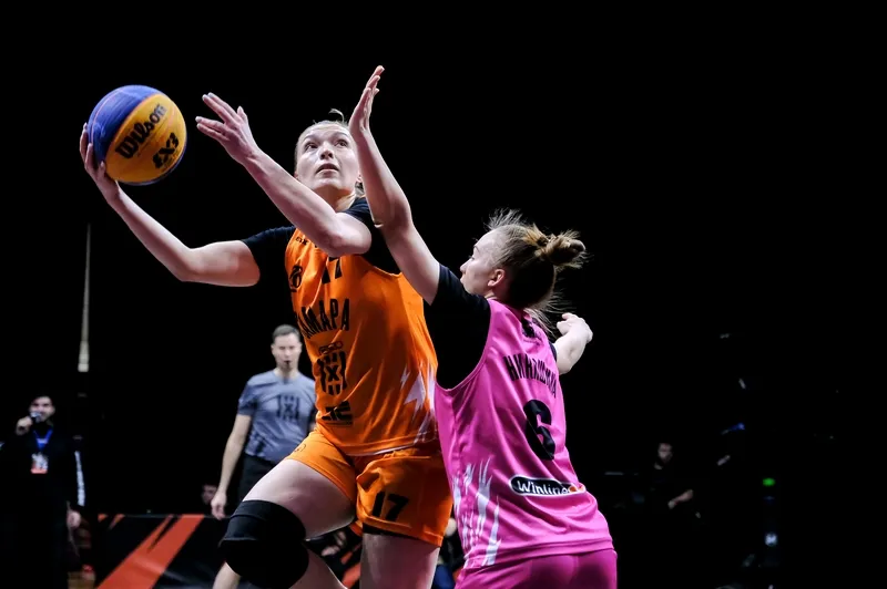 Женская команда БК "Самара" поднялась на первое место чемпионата России по баскетболу 3х3