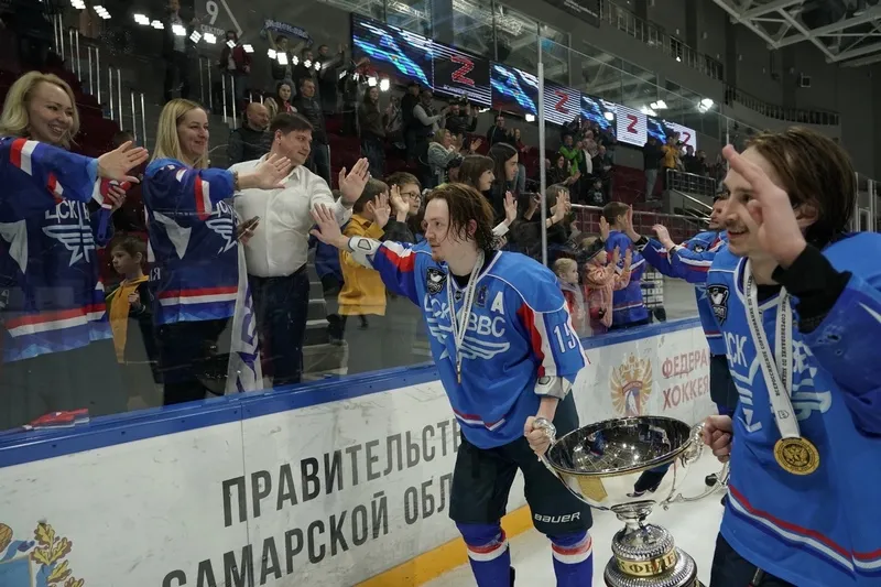 ХК ЦСК ВВС вступил во Всероссийскую хоккейную лигу 