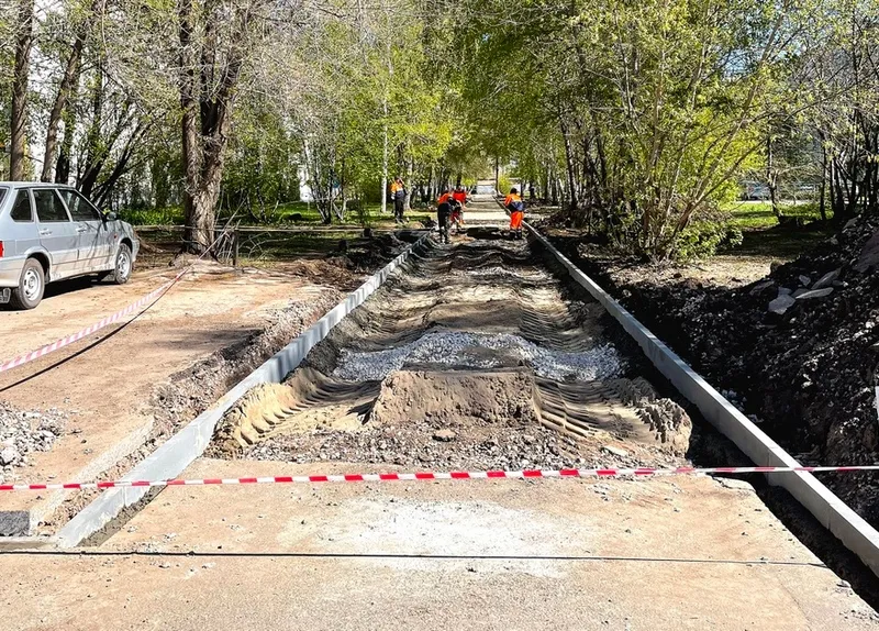 В Отрадном стартовали масштабные работы по благоустройству улицы Победы 