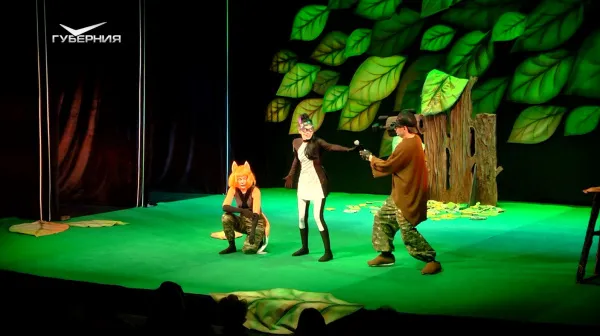 "Страшнее зайца зверя нет": в театре "Дилижанс" прошла необычная премьера