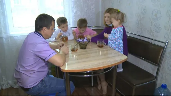  Многодетные семьи региона получают ежемесячные компенсации 