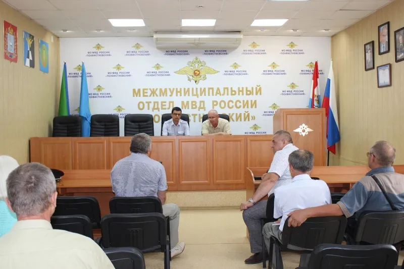 В регионе прошли встречи сотрудников полиции с ветеранами органов внутренних дел