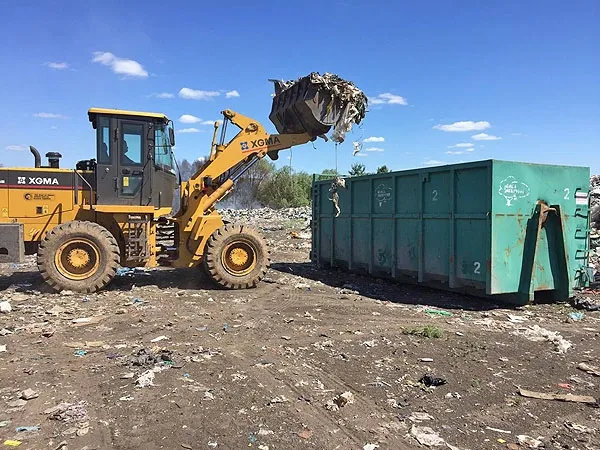В селах Ставропольского района идет ликвидация незаконных свалок 
