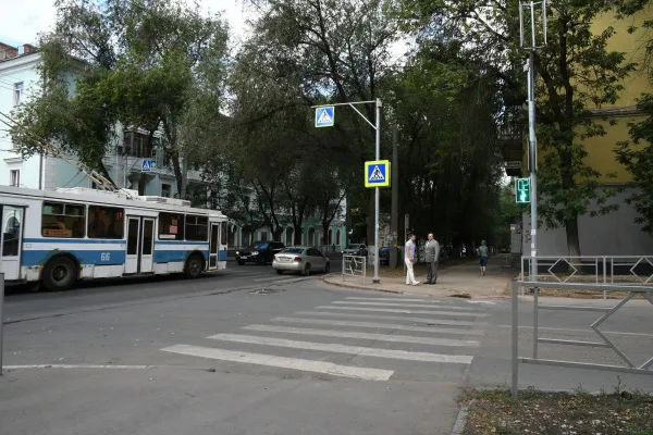  В Самаре на перекрестке Масленникова и улицы Гая установили светофоры