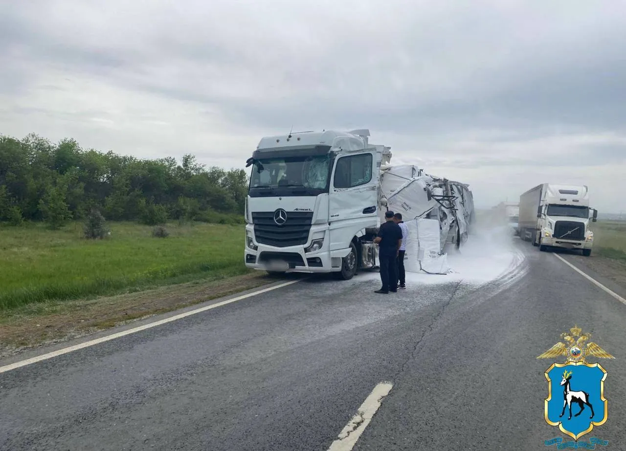 В Самарской области 1 июня произошло смертельное ДТП с двумя фурами | СОВА  - главные новости Самары