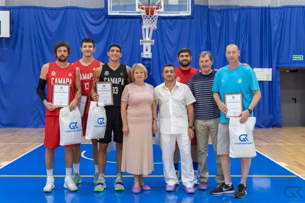 Мужскую команду Самарской области по баскетболу 3х3 поздравили с победой на Всероссийской спартакиаде по летним видам спорта 2022 года