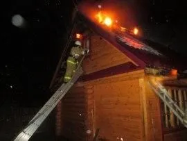В Похвистневе произошел пожар в частном доме