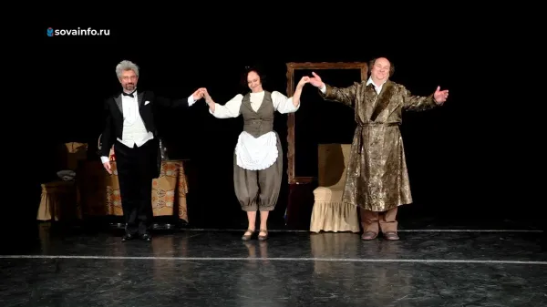 Актеры из Москвы привезли в Самару чеховское "Предложение"