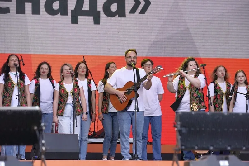 Мария Захарова обратилась к участникам и гостям фестиваля "Гитары в строю" 