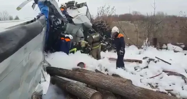 Самолет с парашютистами упал в зоне ответственности Самарского регионального центра ОрВД