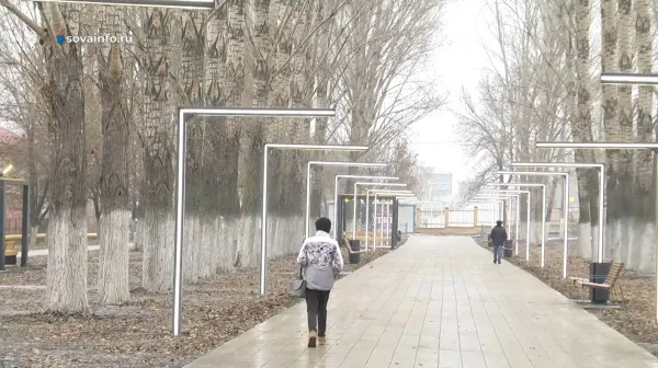 В Чапаевске завершилось благоустройство парка