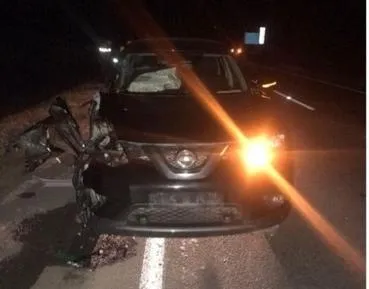 На трассе под Самарой иномарка насмерть сбила пешехода