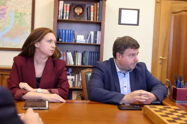 Вячеслав Федорищев провел встречу с представителями фонда Сколково