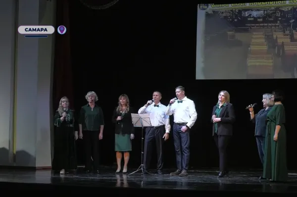 В Самаре прошел Фестиваль трудовой песни