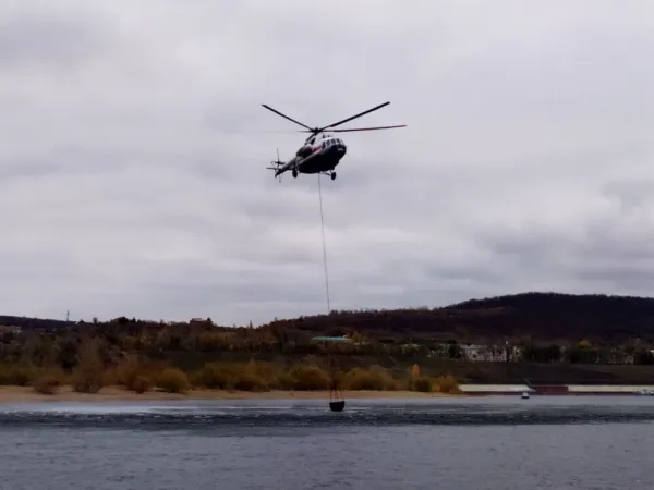 В Самаре 400 человек тушат лесной пожар