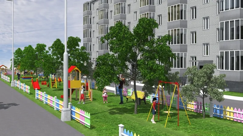 В Алексеевке обновят три дворовые территории 