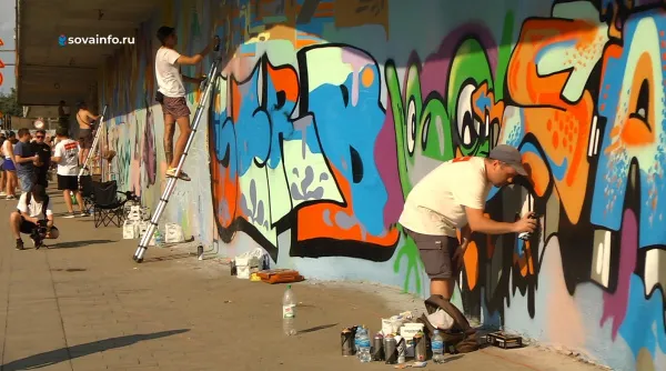 В Самаре завершился граффити-фестиваль