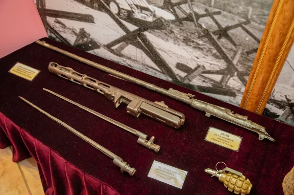 В сельской школе открылся музей с артефактами времен Великой Отечественной войны