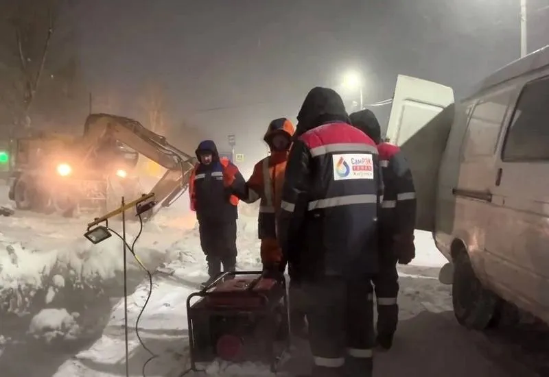 В Жигулевске вернули тепло в дома после коммунальной аварии