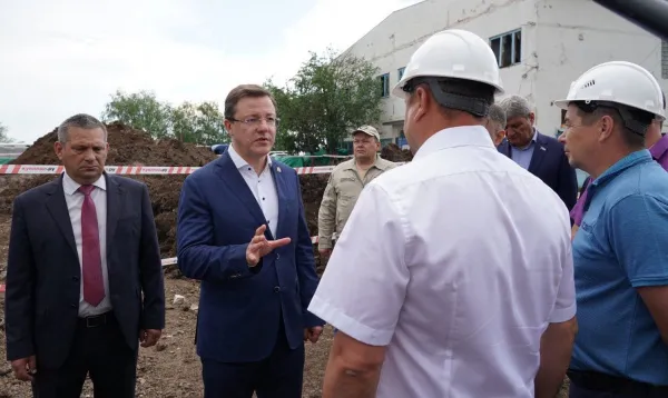 Губернатор поручил ускорить реконструкцию насосно-фильтровальной станции в Большой Глушице