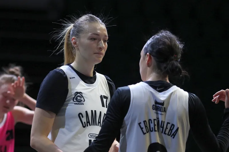 Самарские баскетболистки 3х3 стали лучшими в первый игровой день пермского тандема 