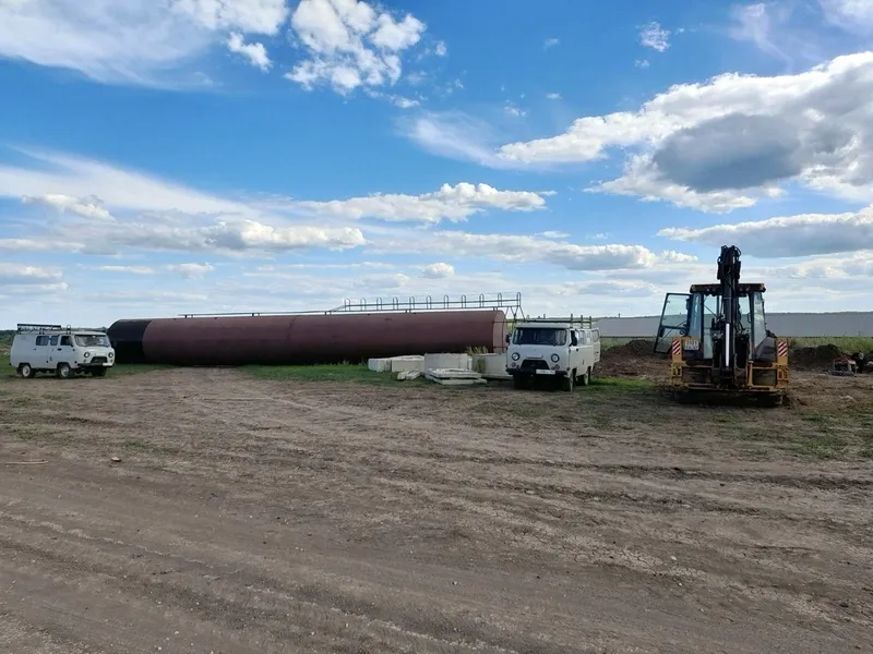 В Пестравском районе появились новые водонапорные башни 