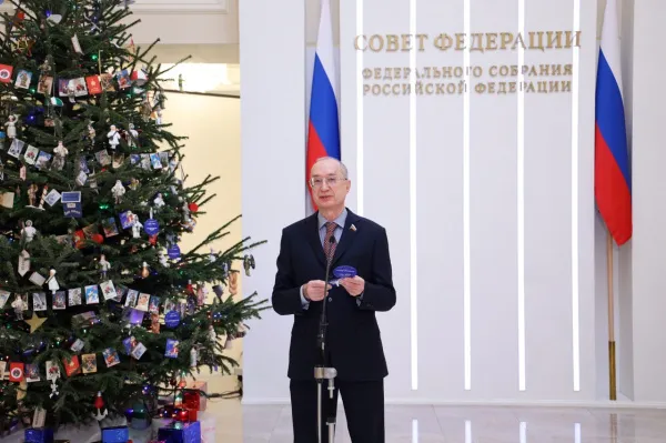 Андрей Кислов принял участие в Елке желаний в Совете Федерации