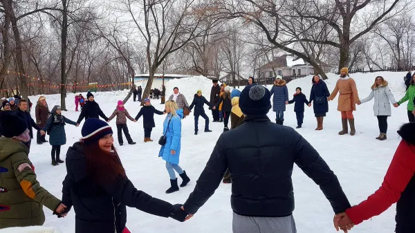Масленичные гулянья захватили Самару
