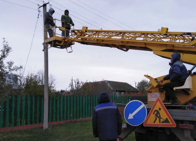 На сельских улицах Богатовского района установили фонари 
