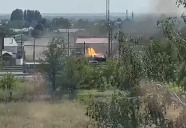 Очевидцы: под Самарой у автобусной остановки взорвался газопровод