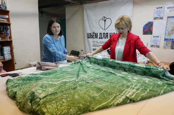 Самарские рукодельницы – в строю волонтеров спецоперации