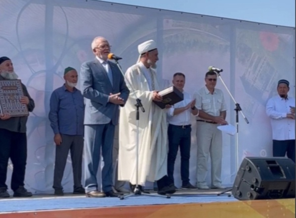 В Самарской области заложили первый камень на месте строительства соборной мечети