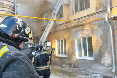Видео: как проходят нелегкие будни пожарных в Самарской области