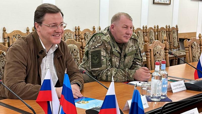 Дмитрий Азаров и Леонид Пасечник обсудили вопросы сотрудничества регионов
