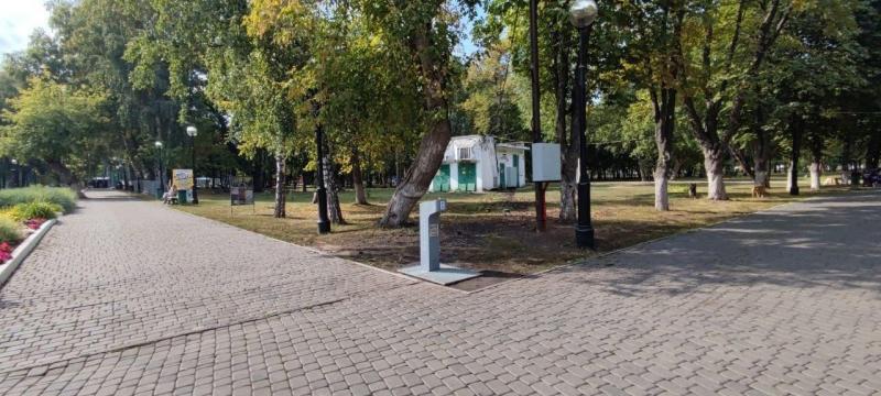 Бесплатный питьевой фонтанчик установили в парке Гагарина в Самаре